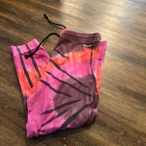 PINK Victoria's Secret Pink and Purple Joggers